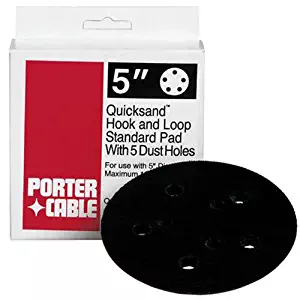 PORTER-CABLE 13904 5-Inch Hook and Loop Pad (for Model 333 Sander)