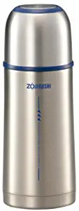 Zojirushi SVGG35XA Tuff Slim Stainless Vacuum Bottle, 12-Ounce, Stainless Steel