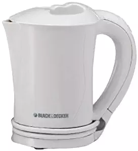 Black & Decker TR200JA 500W 0.5L Electric Water Tea Kettle, White (220V - UK Cord)