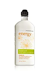 Bath and Body Works Aromatherapy Body Wash & Foam Bath Energy - Lemon Zest, 10oz