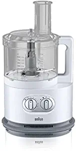 Braun FP5150WH IdentityCollection Food Processor, 220V (Non-USA Compliant), White