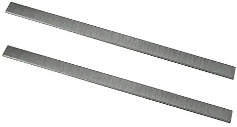 POWERTEC HSS Replacement 12 Inch Planer Blades 22-547 for the Delta Thickness Planer 22-540 and TP300 – Set of 2 | 2 Knives