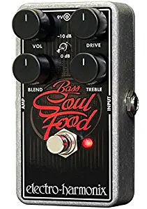 Electro-Harmonix Bass Soul Food Bass Distortion Effects Pedal