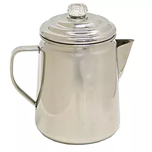 Coleman Stainless Steel Percolator, 12 Cup
