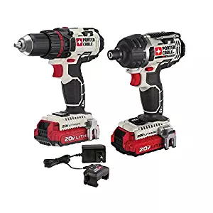 PORTER-CABLE PCCK602L2 20V MAX Lithium Ion 2-Tool Combo Kit