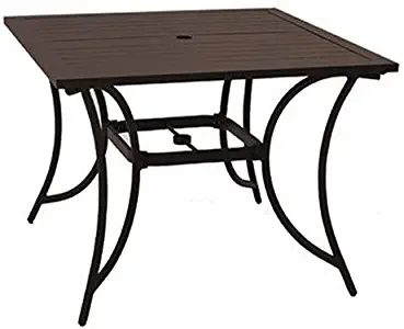 Best 40 Inch Square Patio Dining Table