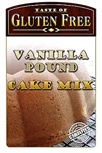 Gluten Free Vanilla Pound Cake Mix
