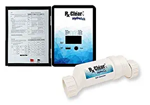 Rx Clear Hydrosalt Cell Electronic Salt Generator Chlorinator for Inground Swimming Pool | 30,000 Gallons | Compatible with Hayward Aqua Rite | Enjoy Silky Smooth Skin Without The Smell of Chlorine