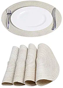 Best 7 Pc Placemat Set For Round Table