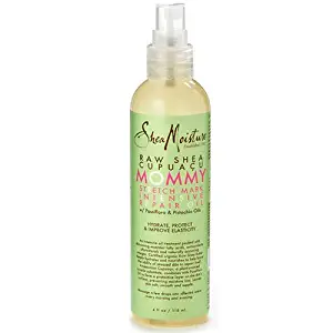 SheaMoisture Raw Shea Cupuacu Mommy Stretch Mark Intensive Repair Oil, 4 Ounce