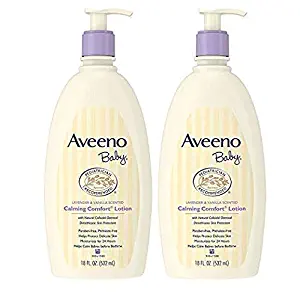 Calming Comfort Moisturizing Lotion with Lavender, Vanilla and Natural Oatmeal, 18 fl. Oz (Pack Of 2)