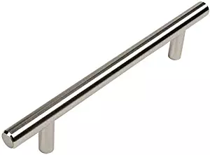 Best Euro Bar Cabinet Handle Brushed Nickel