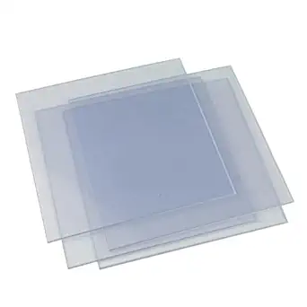 Dental Lab Vacuum Forming Plastic Sheets Thermoforming Plastic Sheet Splint Material Hard 20pcs