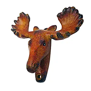 Design Toscano Moose Tracks Cast Iron Bottle Opener