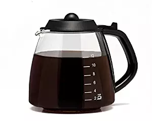 CAFÉ BREW COLLECTION 12 Cup Replacement Carafe for most Cuisinart, Mr. Coffee, Bunn, etc