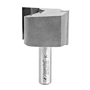 Amana Tool 45453 Carbide Tipped Straight Plunge High Production 1-3/4 D x 1-1/4 CH x 1/2 SHK x 2-7/8 Inch Long Router Bit