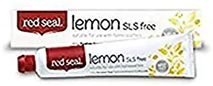 Red Seal Natural Lemon SLS Free Toothpaste That's Mint-free