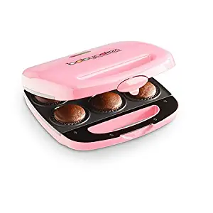 Babycakes Nonstick Coated Mini Cupcake Maker : Pink