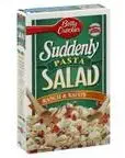 Betty Suddenly Pasta Salad Ranch & Bacon Boxes 7.5 OZ (Pack of 24)