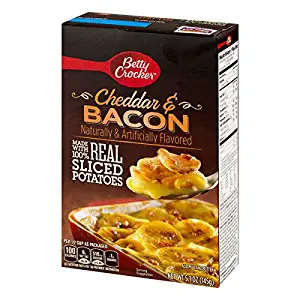 Betty Crocker Dry Meals Cheddar & Bacon Potatoes, 5.1 oz