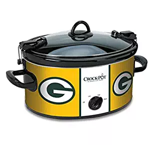 Official NFL Crock-pot Cook & Carry 6 Quart Slow Cooker - Green Bay Packers