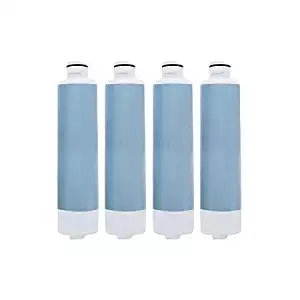 Replacement Water Filter Cartridge for Samsung Refrigerator Models RF261BEAESR/AA / RF28HFEDTSR/AA (4 Pack)