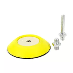 Chemical Guys BUFLC_BP_D2 Flex Pro Professional Backing Plate with Drill and Dual-Action Adapters (3 Inch)