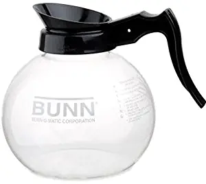 BUNN Easy Pour Replacement Decanter, Simple Black