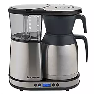 Bonavita 8-Cup One-Touch Coffee Maker Featuring Programmable Setting and Thermal Carafe, BV1900TD