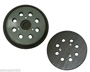 MultiToolPro Replace 5 inch 8 Hole Sander Hook and Loop Pad Replaces Makita Part # 743081-8, 743051-7 and Hitachi 324-209 … (Pack of 1)