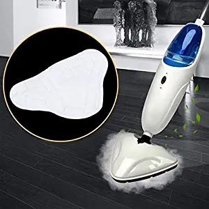 Gugulove 1pcs H2o X5 Model Steam Mop Replacement Pad Clean Washable Cloth Microfiber Head In Reusable - Absorbent Bulk Disposable Silver Norwex Cloths Washable Cellulose Free Electronic