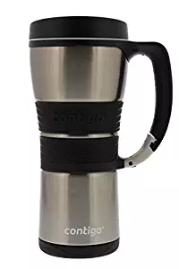 Contigo Extreme Vacuum Insulated Stainless Steel Travel Mug with Handle, 16oz, Silver