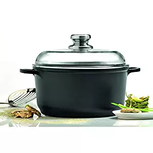Eurocast Professional Cookware 8" 2.6L Stock Pot with Glass Lid