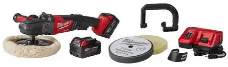 Milwaukee 2738-22P M18 Fuel 7" Variable Speed Polisher Kit w/Pads