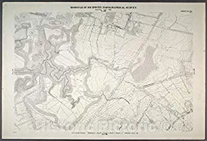 Historic Map - 1906 New York, N.Y. Richmond, Sheet No. 28. [Includes Bloomfield, (Staten Island Wet Lands Preserve), (Bulls Head) and South Avenue.] - Vintage Wall Décor - 65in x 44in