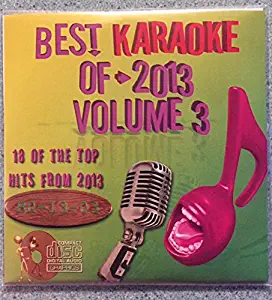 Best Of Karaoke 2013 Volume 3 CD+Graphics CDG 18 Pop & Country Tracks Robin Thicke Selena Gomez Daft Punk George Strait Bruno Mars Taylor Swift Chris Brown Mariah Carey Ariana Grande More!<span class=