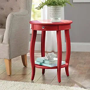 Best Small Red End Table