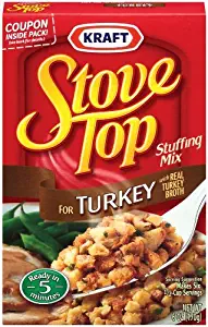 Kraft Stove Top Stuffing Mix Turkey 6 Oz Boxes (Pack of 6)