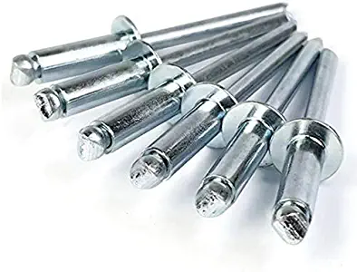 Pop Rivets 3/16 Diameter #6 All Steel Blind Rivets 6-2, 3/16" x 1/8" Grip (0.020-0.125) Qty 1,000