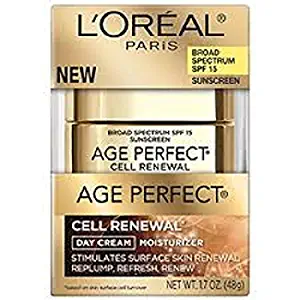 L'Oreal Age Perfect Cell Renewal Day Cream with SPF, 1.7-oz