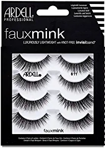 Ardell False Lashes Faux Mink 811 Multipack, 1 pk x 4 pairs