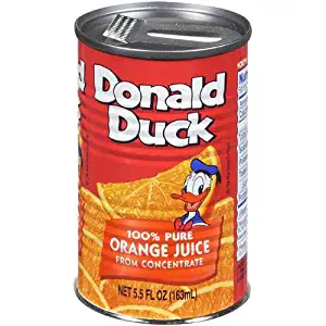 Donald Duck Orange Juice, 5.5-Ounce Cans (Pack of 24)