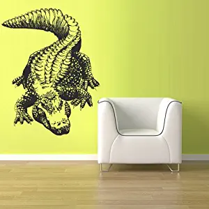 STICKERSFORLIFE Wall Vinyl Sticker Decals Decor Australia Alligator Crocodile Croc Thailand Skin (Z1518)