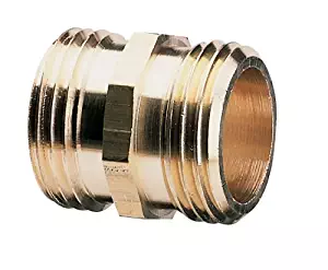 Nelson 855734-1001 Industrial Brass Pipe and Hose, Double Male