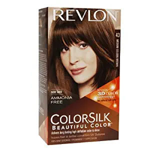 Revlon Colorsilk Beautiful Color, Medium Golden Brown 43 1 ea (Pack of 1)