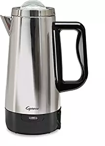 Capresso 405.05 12 Cup Perk Coffee Maker, Metallic