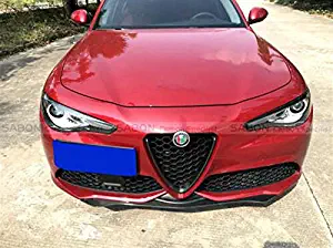 2017 QV Style Carbon Fiber Front Lower Lip Spoiler for Alfa Romeo Giulia Sedan