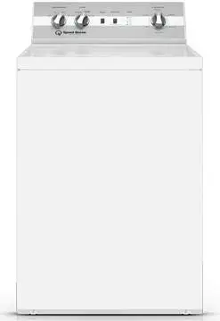 Speed Queen DC5000WE 27 Inch Electric Dryer with 7 cu. ft. Capacity, 4 Dry Cycles, 4 Temperature Settings, 3 Year Parts and Labor in White