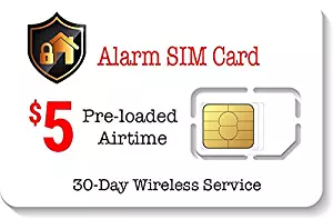 $5 Alarm SIM Card for GSM Home/Business Security Alarm System