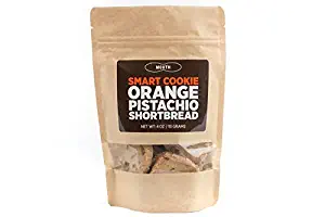 Orange Pistachio Shortbread Cookies by MOUTH (4 ounce)